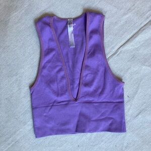 Purple Sleeveless Women's Top